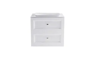 Тумба с раковиной Astra-Form Классик 4631177714276 70 см белый матовый